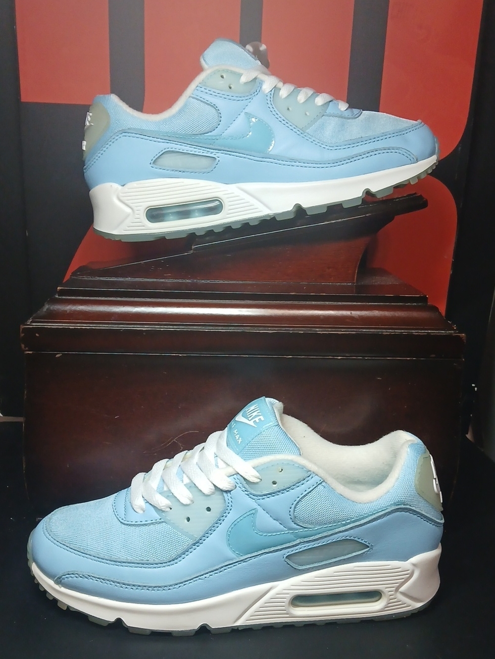 Nike Air Max 90 'Blue Chill' (2023) Mens Size-7 -Womens Size-8.5 100%AUTHENTIC!
